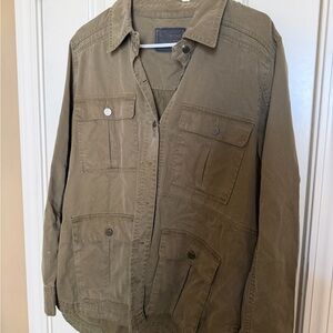 Blank NYC Military Field Jacket in Tan